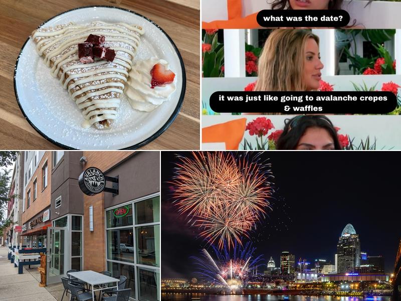 Avalanche crepes & Waffles 160 W McMillan St, Cincinnati