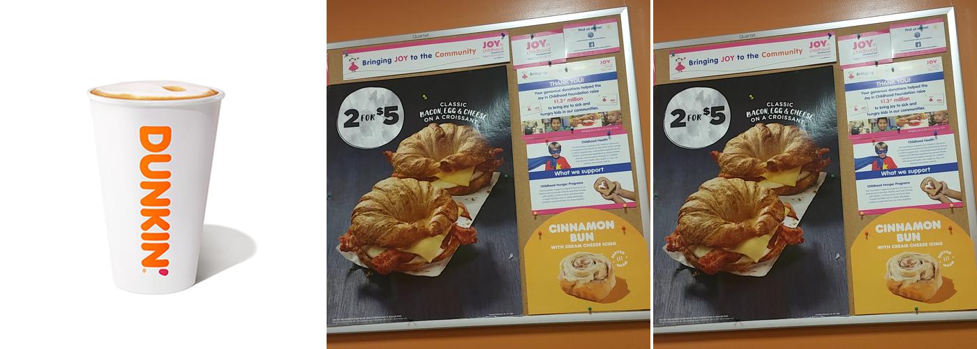 Dunkin' Menu