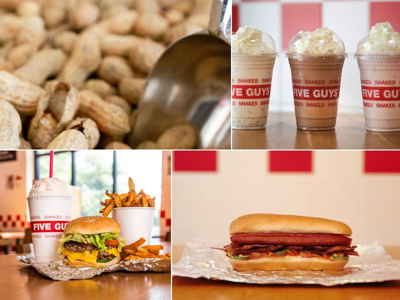 Five Guys Menu