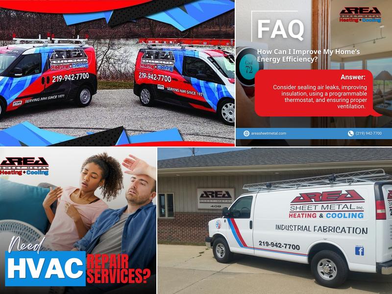 Area Sheet Metal, Heating, Cooling, and Metal Fabrication