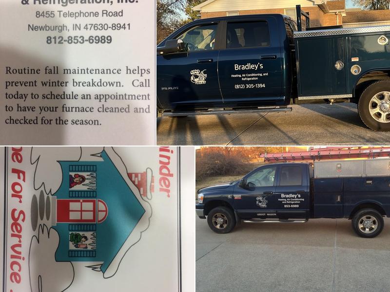 Bradley's Heating AC & Refrigeration