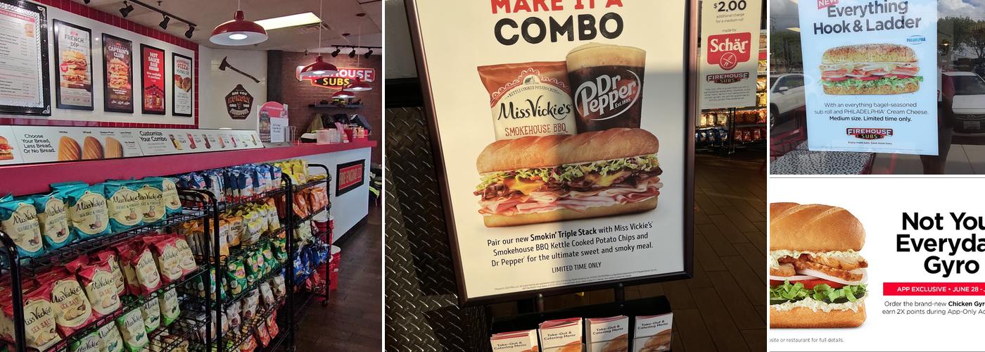 Firehouse Subs Timonium Crossing Menu