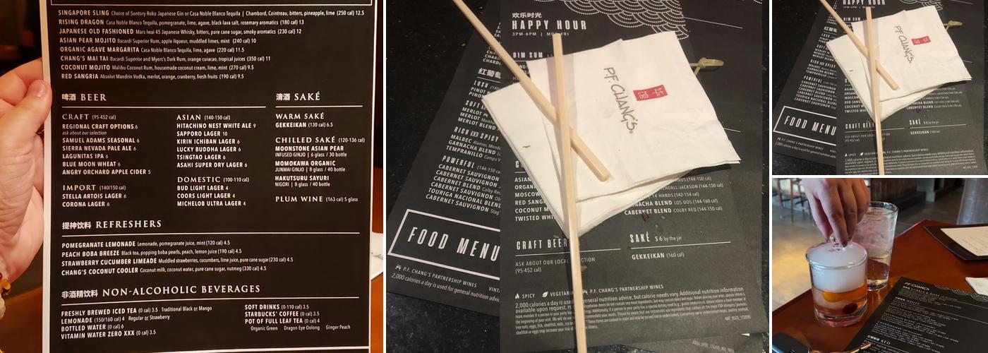 P.F. Chang's Menu