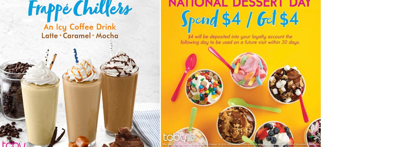 TCBY Menu