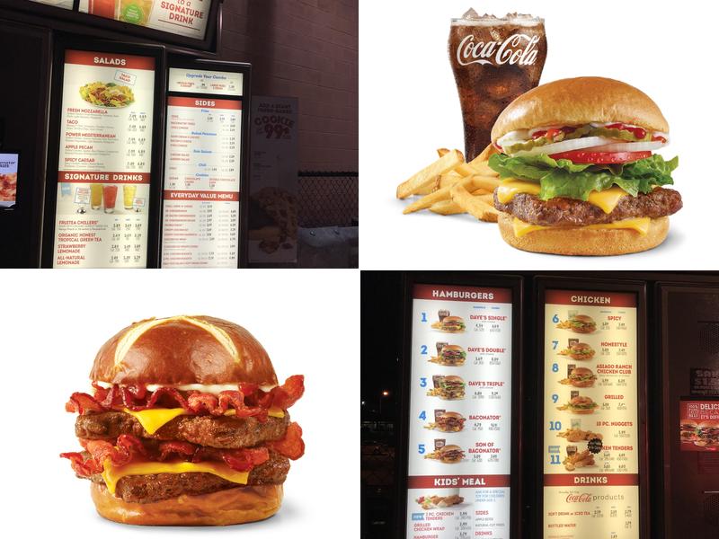 Wendy's Menu
