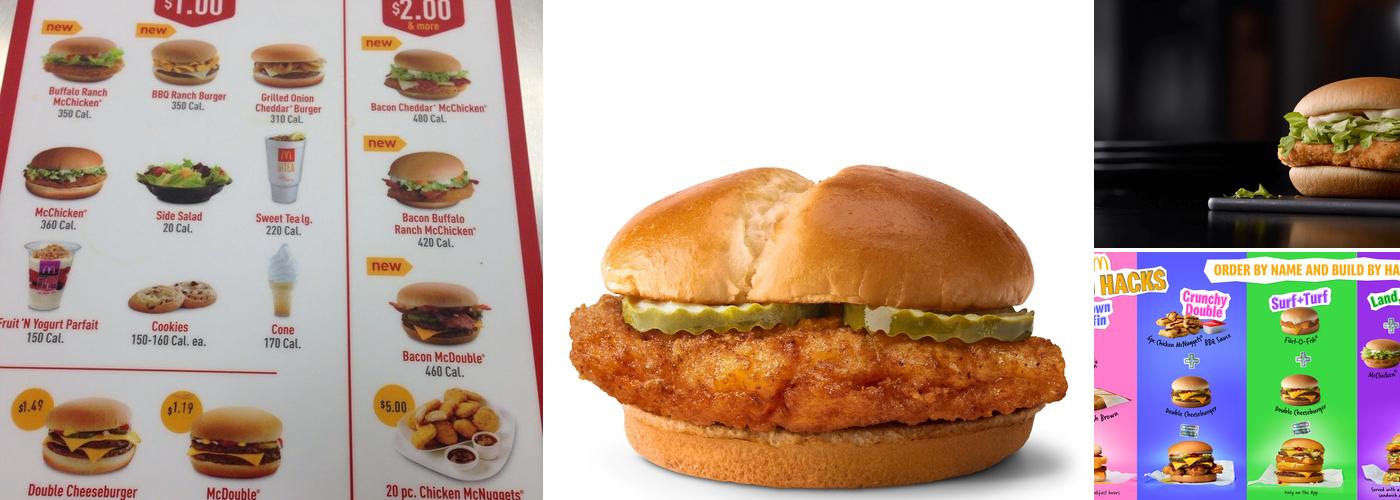 McDonald's Menu