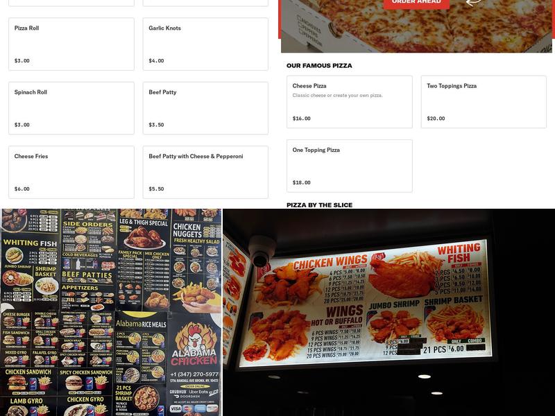 John's Chicken & Burger & Pizza Menu