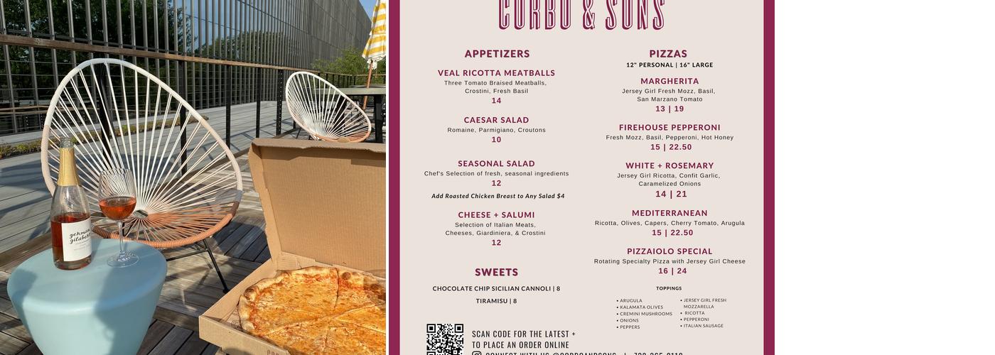 Corbo & Sons Menu