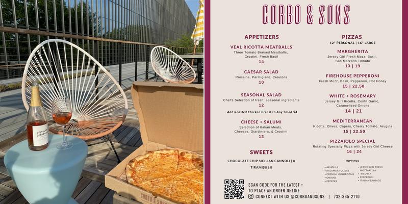 Corbo & Sons Menu