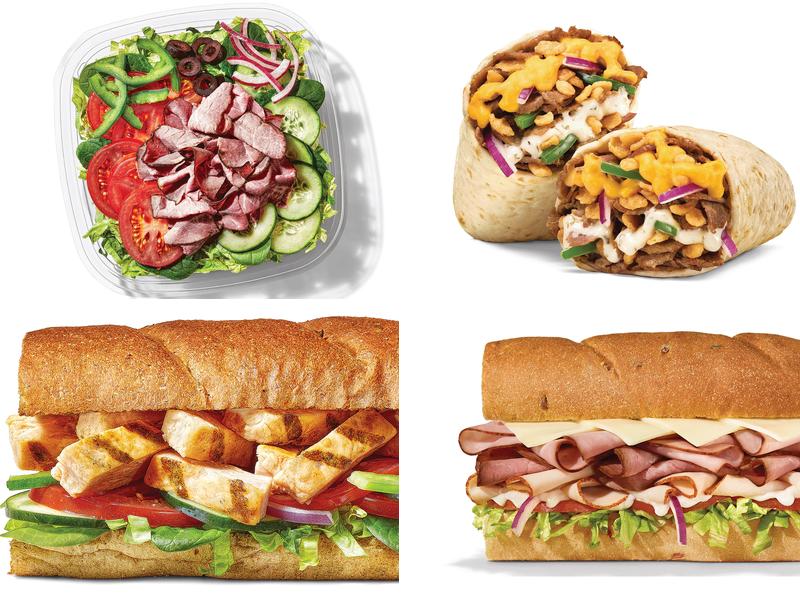 Subway Menu