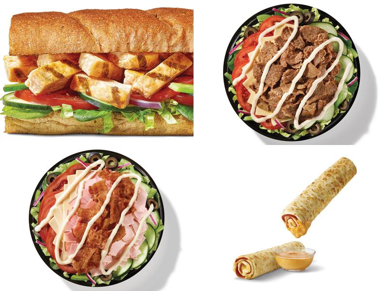 Subway Menu