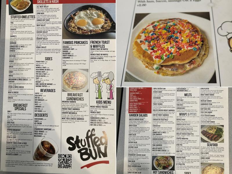 Stuffed Bun Menu