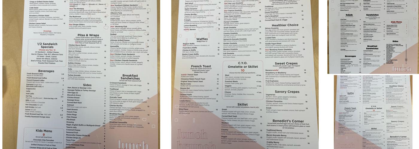 Poached Menu