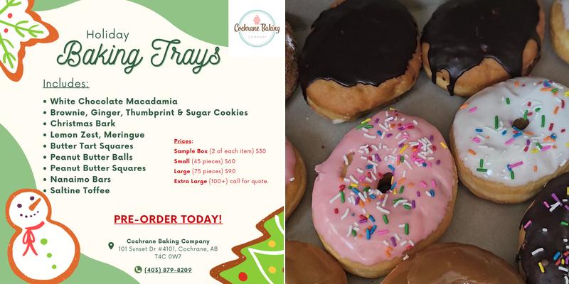 Cochrane Baking Company Menu