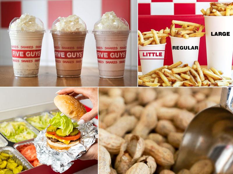 Five Guys Menu