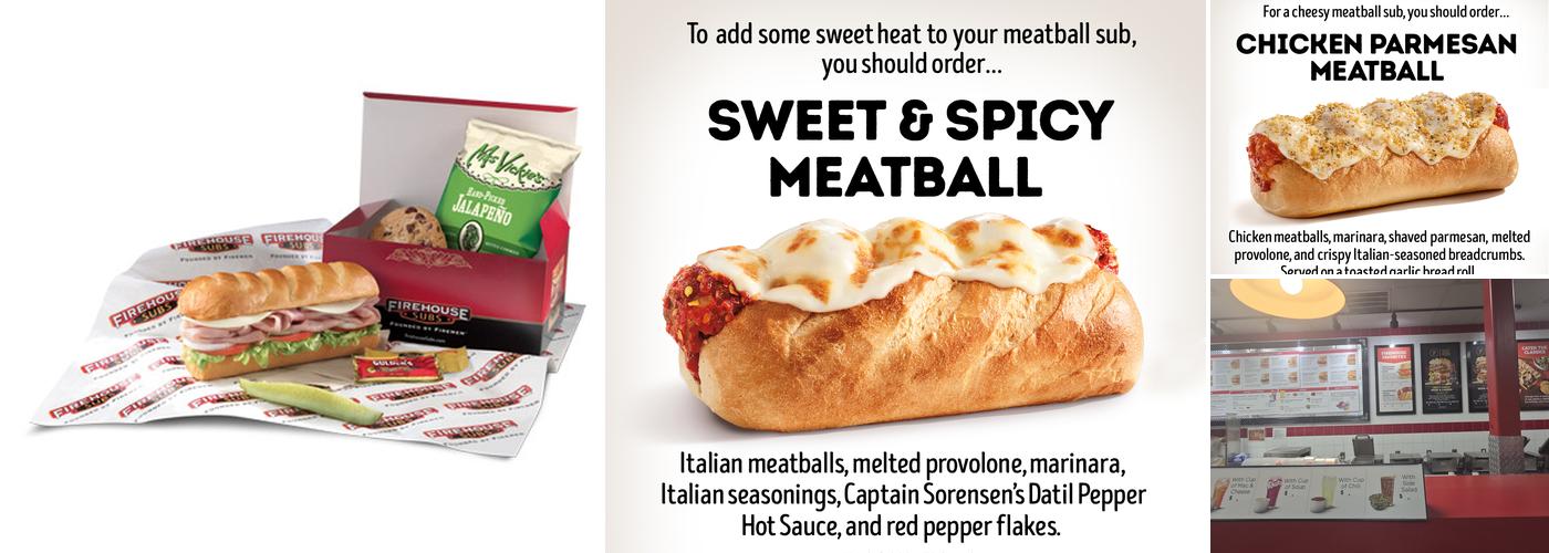 Firehouse Subs Waugh Chapel Menu