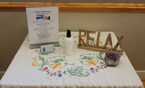 A Tyme 4 Me Massage, Stephanie Reeves Reed, CMT 49 Cedar Ln, Kilmarnock Virginia 22482