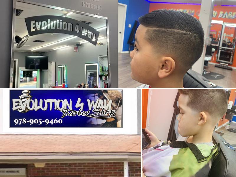 Evolution 4 way barber-shop
