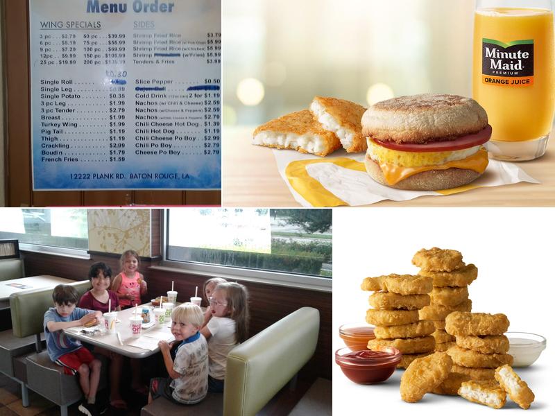 McDonald's Menu