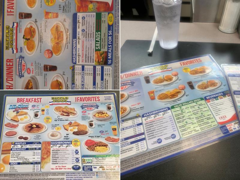 Waffle House Menu