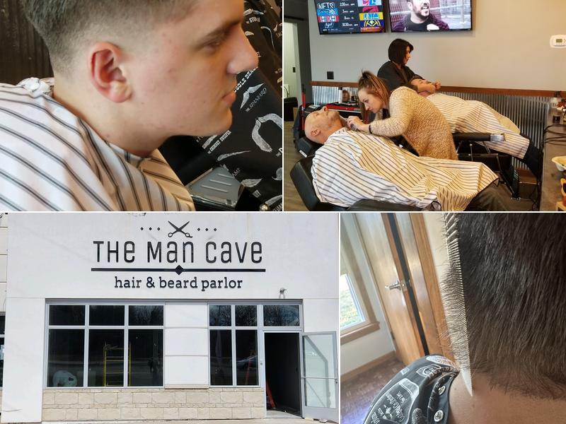 The Man Cave hair and beard parlor Marquette