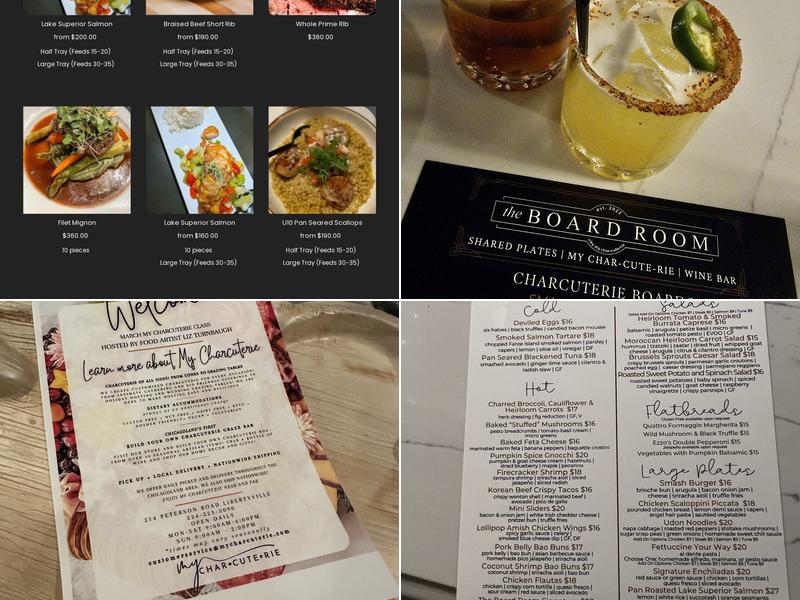 The Board Room Libertyville Menu