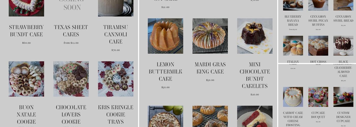 Frosted Fig Bakery Menu