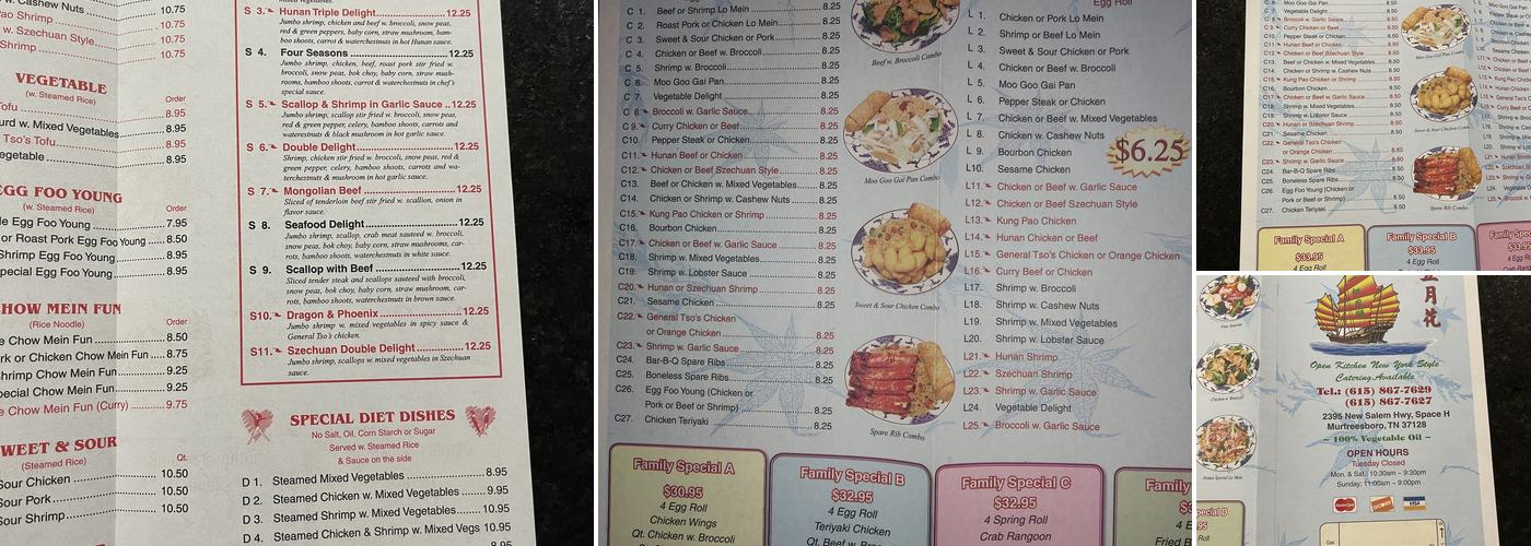 MayFlower Menu