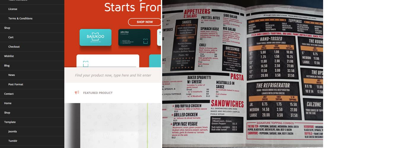 Rich O's Public House Menu