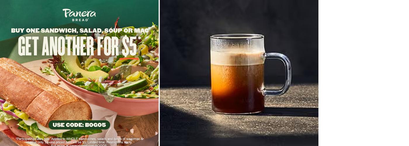 Panera Bread Menu