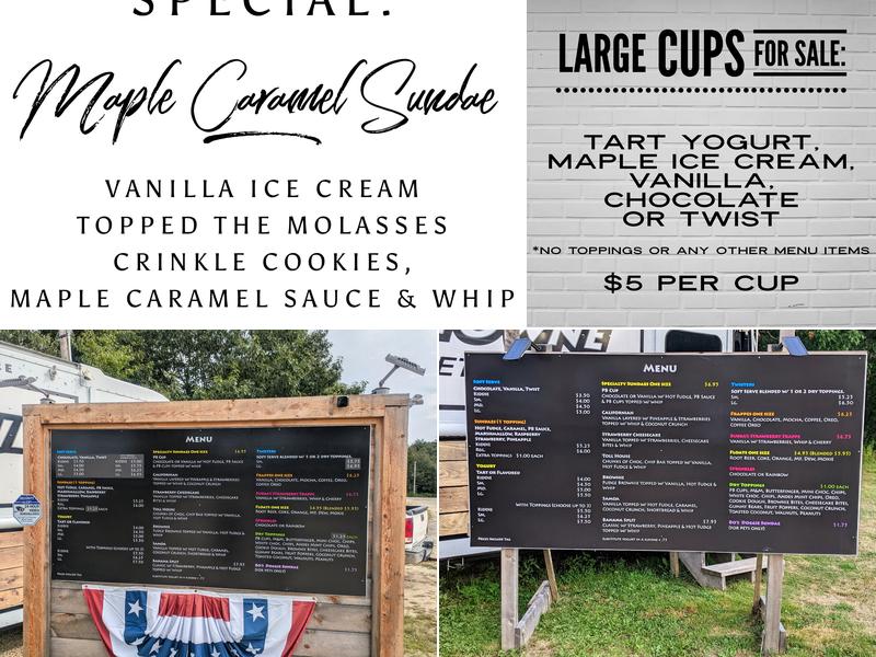 Small Towne Sweets Menu