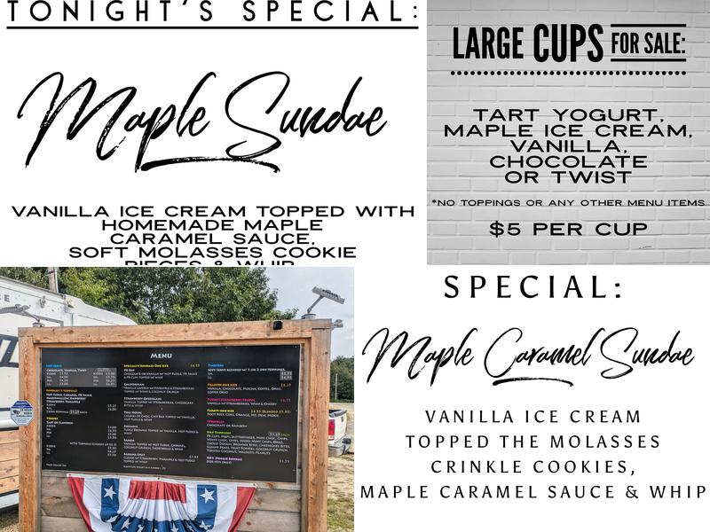 Small Towne Sweets Menu