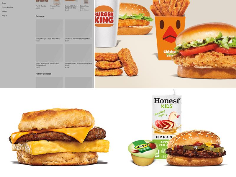 Burger King Menu