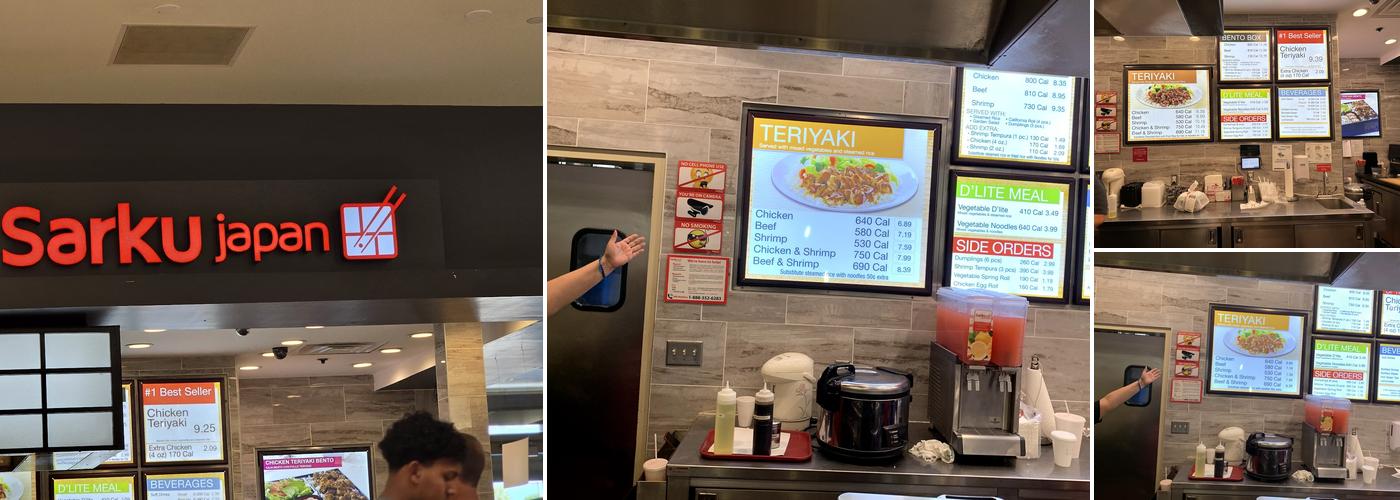 Sarku Japan Menu