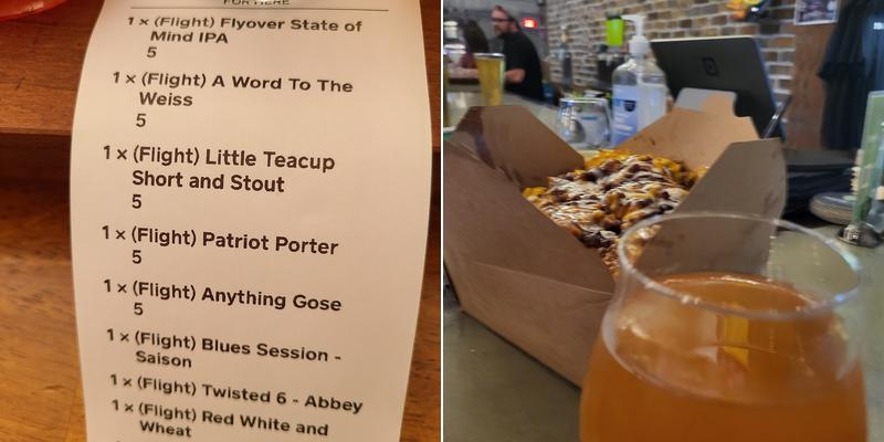 Twisted Irons Craft Brewing Co Menu