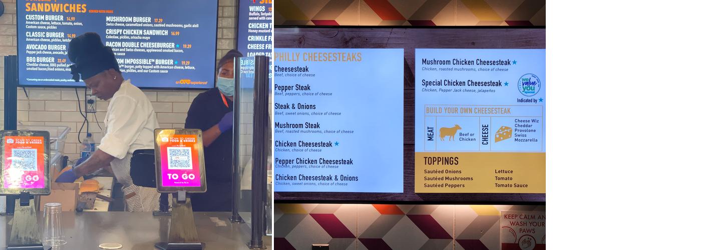 Philly Cheesesteaks Menu