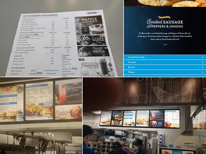 Biscuitville Menu