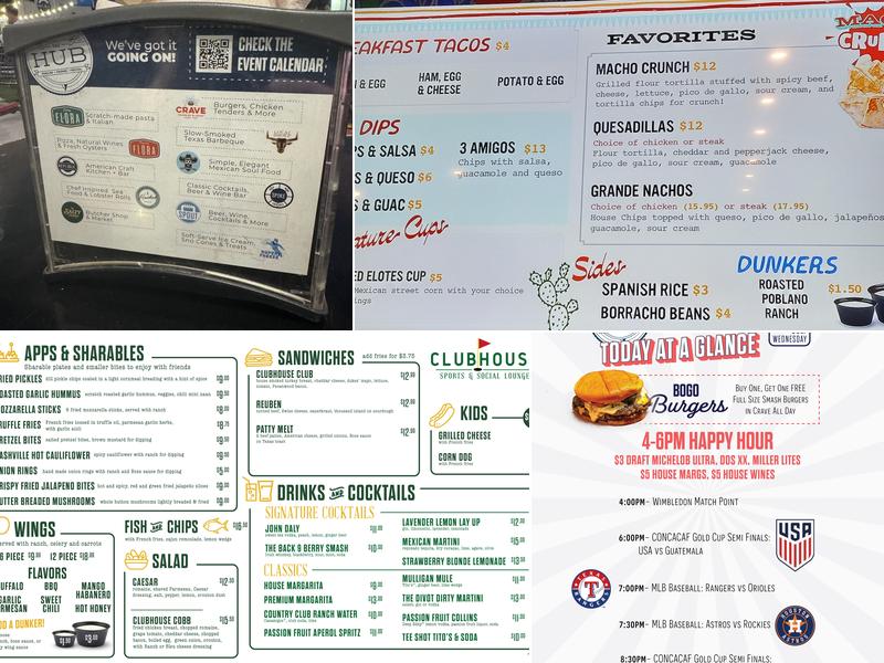 The HUB Menu