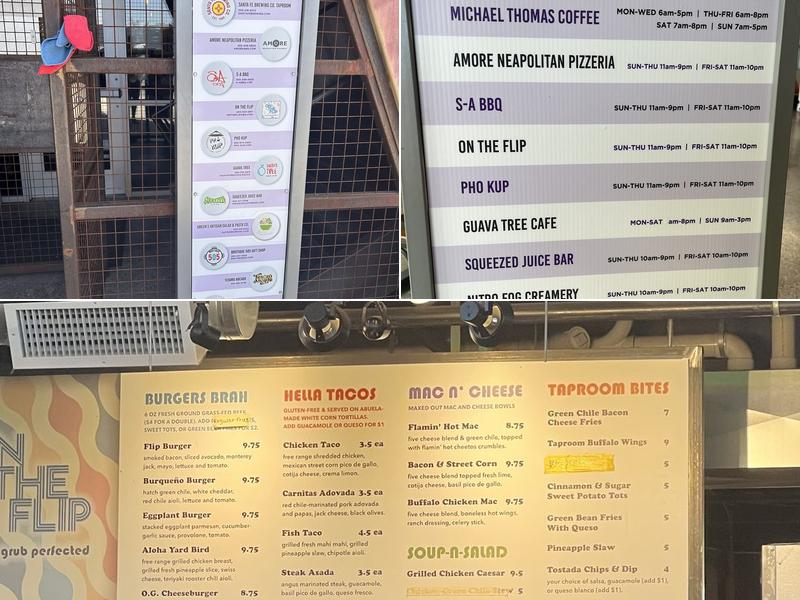 Santa Fe Brewing Company - Tin Can Alley ABQ Taproom Menu