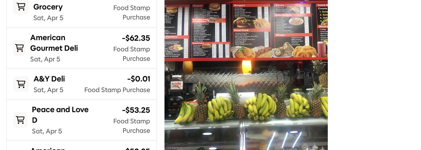 American Gourmet Deli Menu