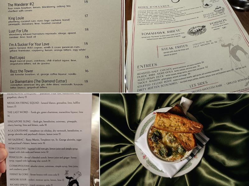 Scoundrel Menu
