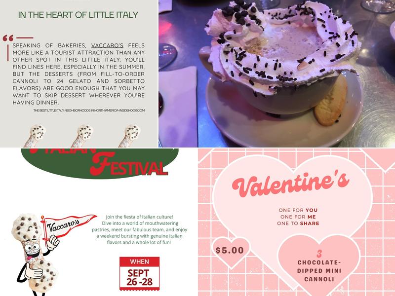 Vaccaro's Italian Pastry Shop Office