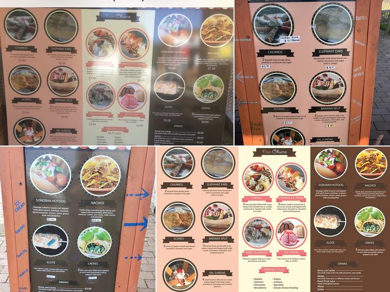 Don Churro Menu