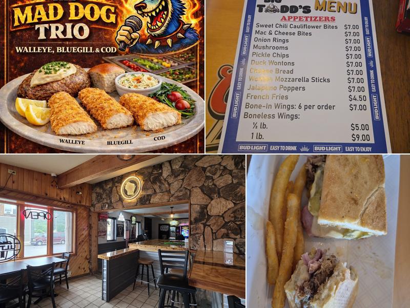 Command Post Saloon Menu