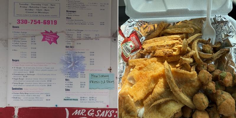 Joe's Chicken & More Menu