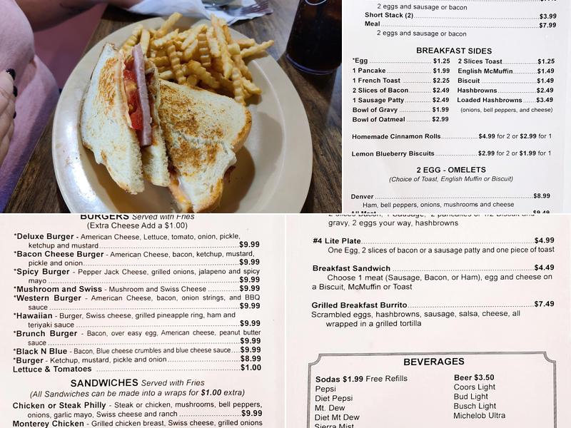 Cantril Fox Den Menu