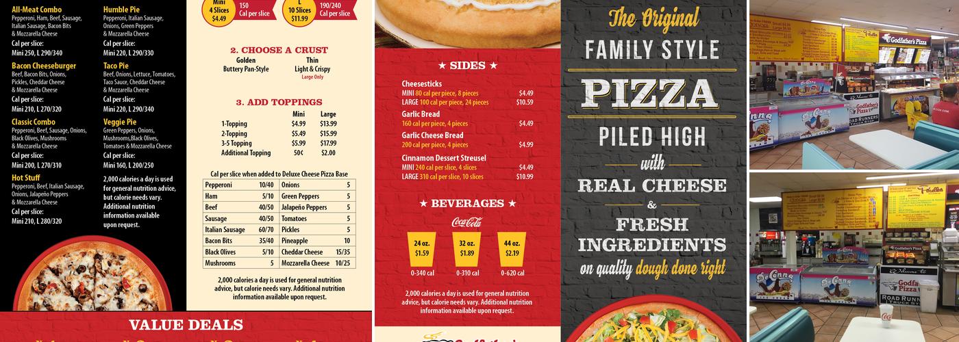 Godfather's Pizza Menu