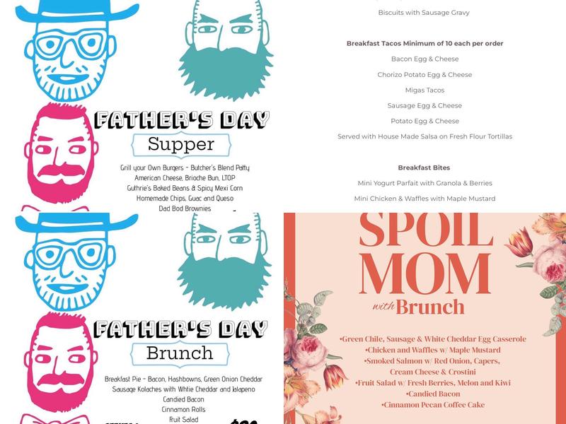 Guthrie's Catering Menu