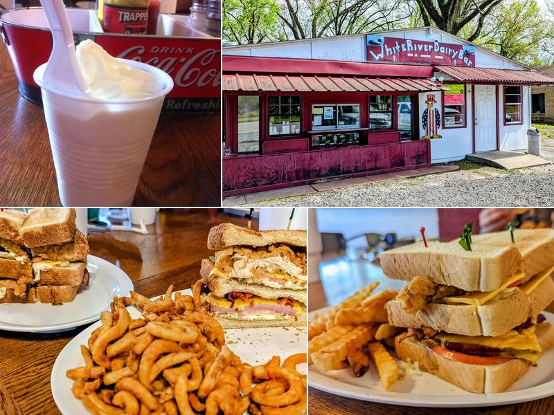 White River Dairy Bar 7757 E Twin City Park Rd, De Valls Bluff