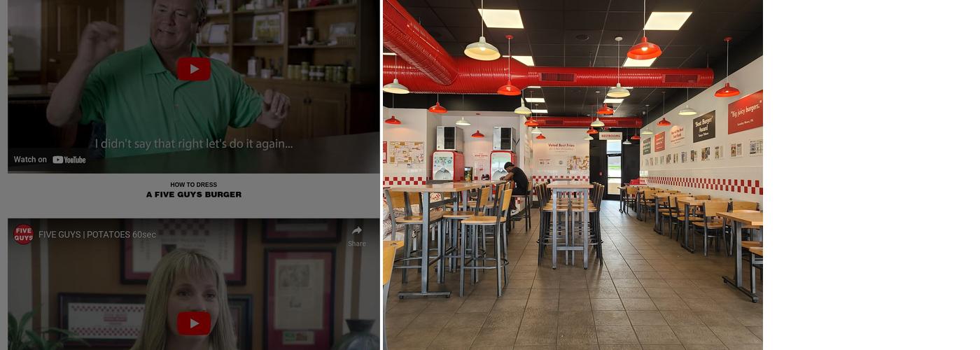 Five Guys Menu